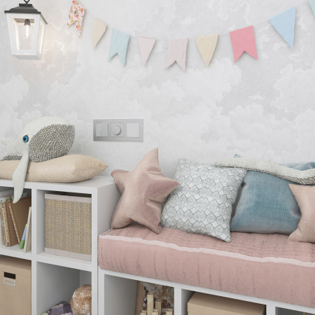 Рамка Aluminium на 3 поста алюминий WL11-Frame-03 Werkel