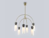 Люстра на штанге Ambrella Light High Light Ceramo Modern LH53333