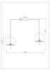 Подвесная люстра Arte Lamp Trixie A7084SP-8BK