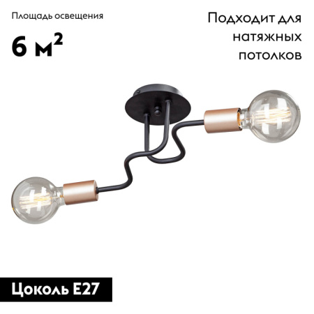 Потолочная люстра Vitaluce V4560-1/2PL