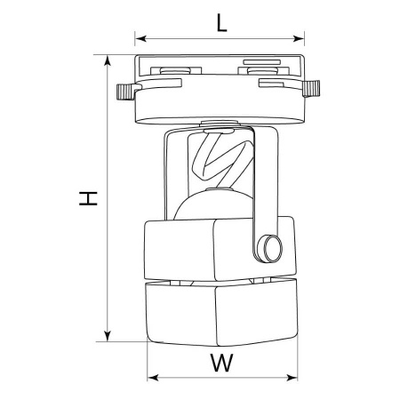 Трековый светильник Feron AL190 41590