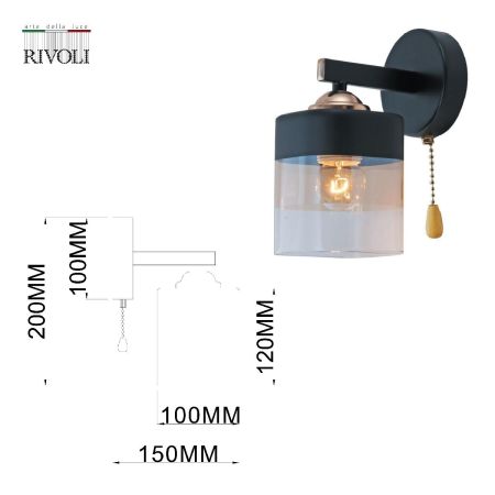 Бра Rivoli Isadora 9133-401 Б0054847