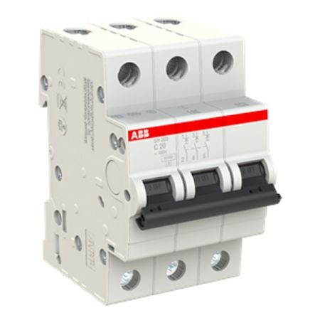 Автоматический выключатель ABB SH203 3-полюсный C20 6кА