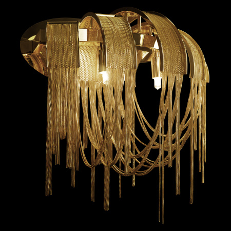 Настенный светильник Loft IT Volver 10404W/C GD