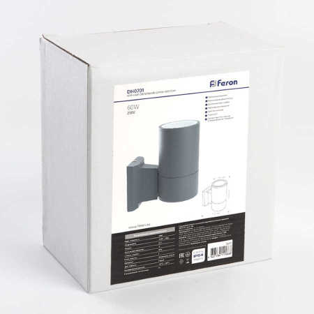 Уличный настенный светильник Feron DH0701 06297