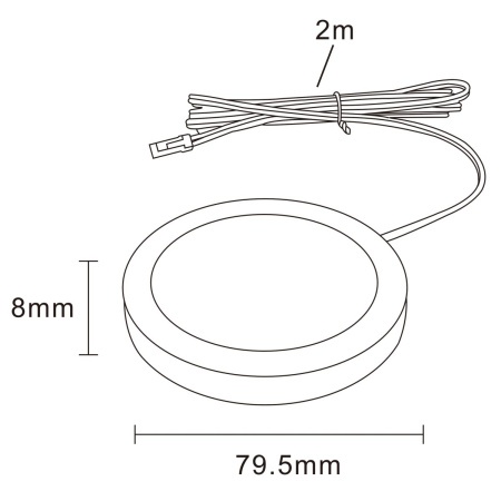 Накладной мебельный светильник Lightstar Mobiled 036530