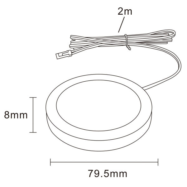 Накладной мебельный светильник Lightstar Mobiled 036540
