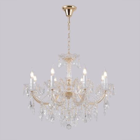 Подвесная люстра Crystal Lux CRISTELLE SP8 GOLD