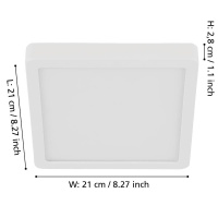 Потолочный светодиодный светильник Eglo FUEVA 5 900591