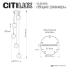 Подвесной светильник Citilux Cloudy CL323052
