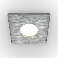 Встраиваемый светильник Maytoni Technical Stark DL083-01-GU10-SQ-S