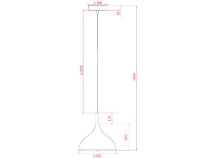 Подвесной светильник Arte Lamp Kayla A7101SP-1WH