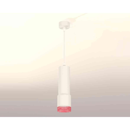 Комплект подвесного светильника Ambrella light Techno Spot XP7401003 SWH/PI белый песок/розовый (A2301, C6342, A2030, C7401, N7193)