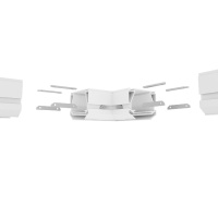 Соединитель угловой Denkirs Smart Profi TR3046-AL