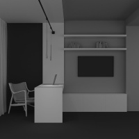 Трековый подвесной магнитный светильник Maytoni Waist TR167-1-7W3K-M-BS