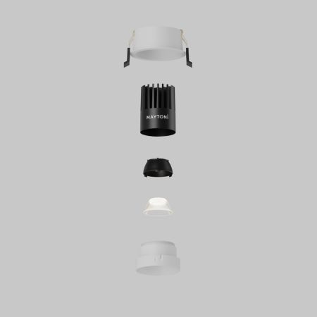 Встраиваемый светильник Maytoni Dip DL115-10W-4K-W