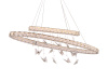 Подвесная люстра Newport 8120/120 oval chrome М0069613