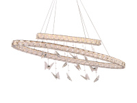 Подвесная люстра Newport 8120/120 oval chrome М0069613