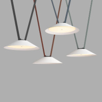 Трековый однофазный светильник Denkirs Belty Flow DK5565-WH+BK