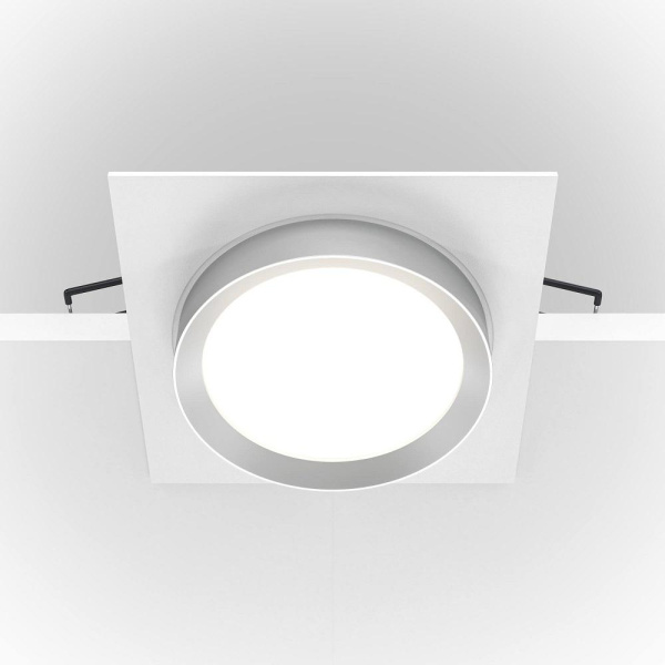 Встраиваемый светильник Maytoni Hoop DL086-GX53-SQ-WS