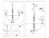 Подвесная люстра Ambrella Light High Light Classic LH71251