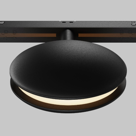 Трековый магнитный светильник Maytoni Outline TR090-2-6W3K-B