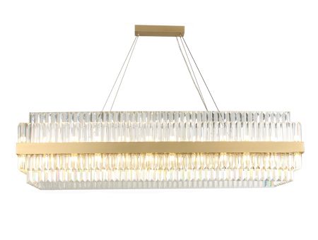 Подвесная люстра Newport Kelly 10242/120 brass М0067325