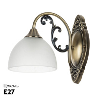 Бра Arte Lamp Spica A3037AP-1AB