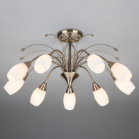 Люстра на штанге Eurosvet Ginevra 22080/9 античная бронза 00000055431