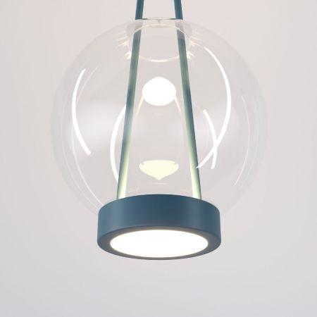 Подвесной светильник Eurosvet Frasco 50267/1 LED синий a069345