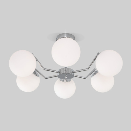 Подвесная люстра Eurosvet Frost 70154/6 хром