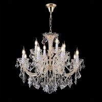 Подвесная люстра Crystal Lux CRISTELLE SP8+4 GOLD