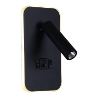 Спот Reluce 86204-9.2-001KT LED12W+USB BK