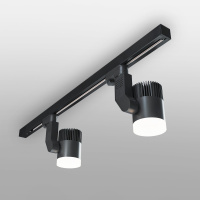 Трековый светодиодный светильник для однофазного шинопровода Accord черный 20W 4200K LTB36 Elektrostandard