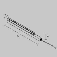 Источник напряжения Maytoni Technical 48В 200Вт TRA034DR-300W-DD-W