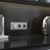 Перекрестный выключатель двухклавишный (серебряный матовый) Werkel W1123065 4690389196881 a064030