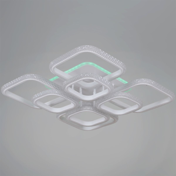 Потолочная люстра Reluce 06335-0.3-4+4B WH (RGB)