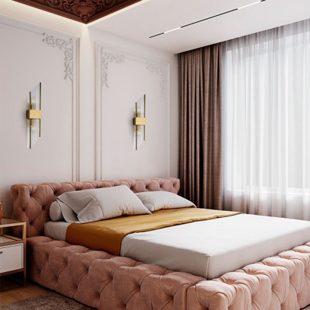 Настенный светильник Modelux ML.515.02 BS