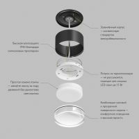 Накладной светильник Denkirs Aqua DK-DH2610-BK