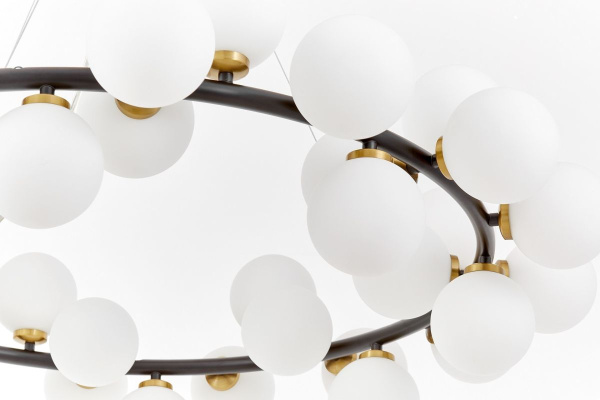 Подвесная люстра Lumina Deco Marsiada LDP 6033-40 BK+MD