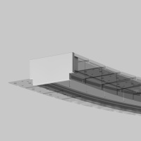 Алюминиевый встраиваемый профиль Maytoni 642008