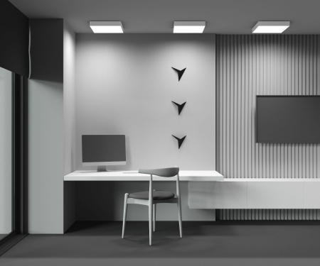 Потолочный светильник Maytoni Zon C032CL-45W4K-SQ-W