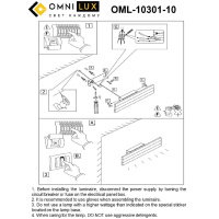 Настенный светильник Omnilux Gioietta OML-10301-10