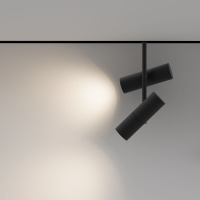 Трековый магнитный светильник Maytoni Elti Duo TR005-4-2X12W-DS-B