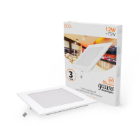 Светодиодный светильник Gauss 940111112 ультратонкий IP20 12W 2700K