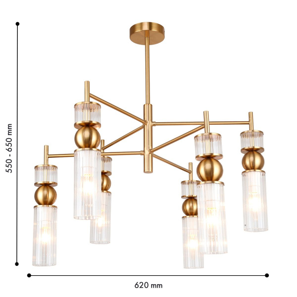 Люстра на штанге F-Promo Vanilla 4737-6P