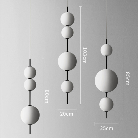 Подвесной светильник ImperiumLoft White beads 85415-22