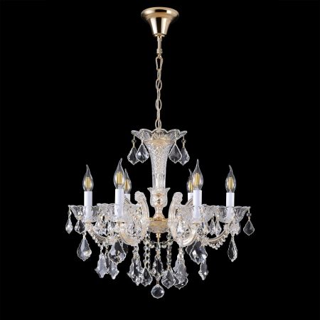 Подвесная люстра Crystal Lux CRISTELLE SP6 GOLD