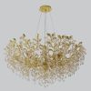 Подвесная люстра Crystal Lux EDEN SP10 GOLD