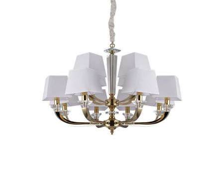 Подвесная люстра Newport 11408+4/C gold М0067899